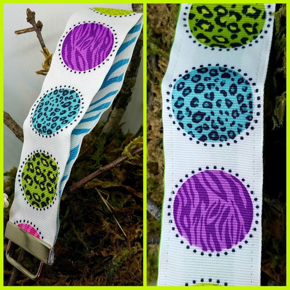 BUNDLE TO SAVE!  Animal Print and Ribbon Keychain